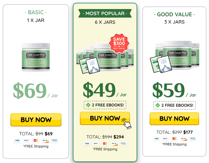 Fast Lean Pro Order Now
